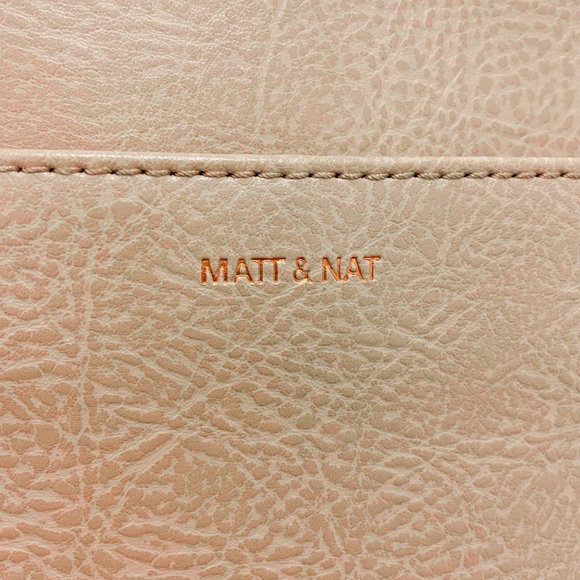 Matt & Nat Vegan Pebbled Leather Crossbody Purse - Picture 2 of 7